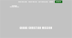 Desktop Screenshot of ghanachristianmission.com